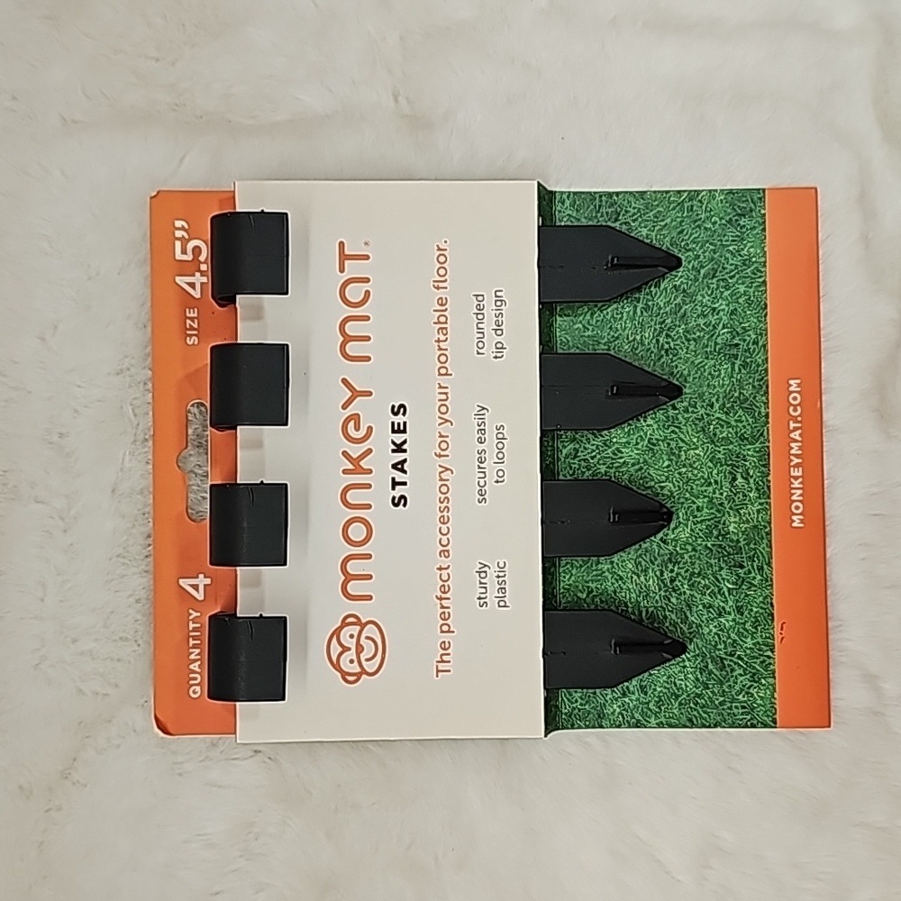 Monkey Mat Stakes Size 4.5" Set of 4